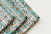 Ethnic Paisley Border Floral Pattern, a Pattern Graphic by StudioGlouna (Thumbnail 8 of 9)
