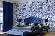 Blue Sakura (Seamless Patterns), a Pattern Graphic by Sveta Aho (Thumbnail 2 of 3)