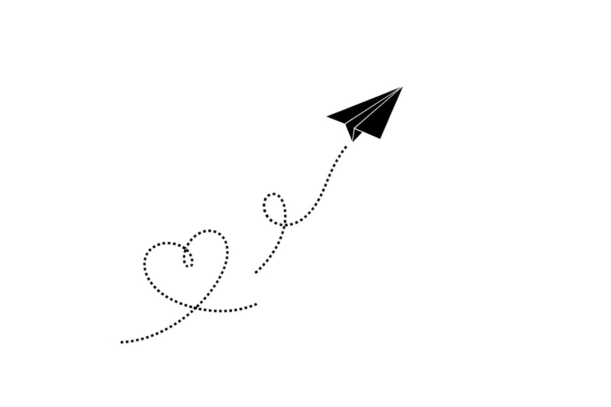 Paper Airplane Heart SVG Bundle, an Illustration by jahid234 (Photo 30 of 31)