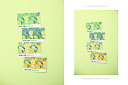 Four Postage Stamps Mockup, an Advertising Mockup by Custom Scene (Thumbnail 8 of 11)