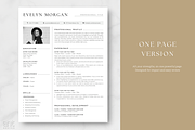Modern Resume Template - The Morgan, a Resume Template by AntDesignStudio (Thumbnail 2 of 9)