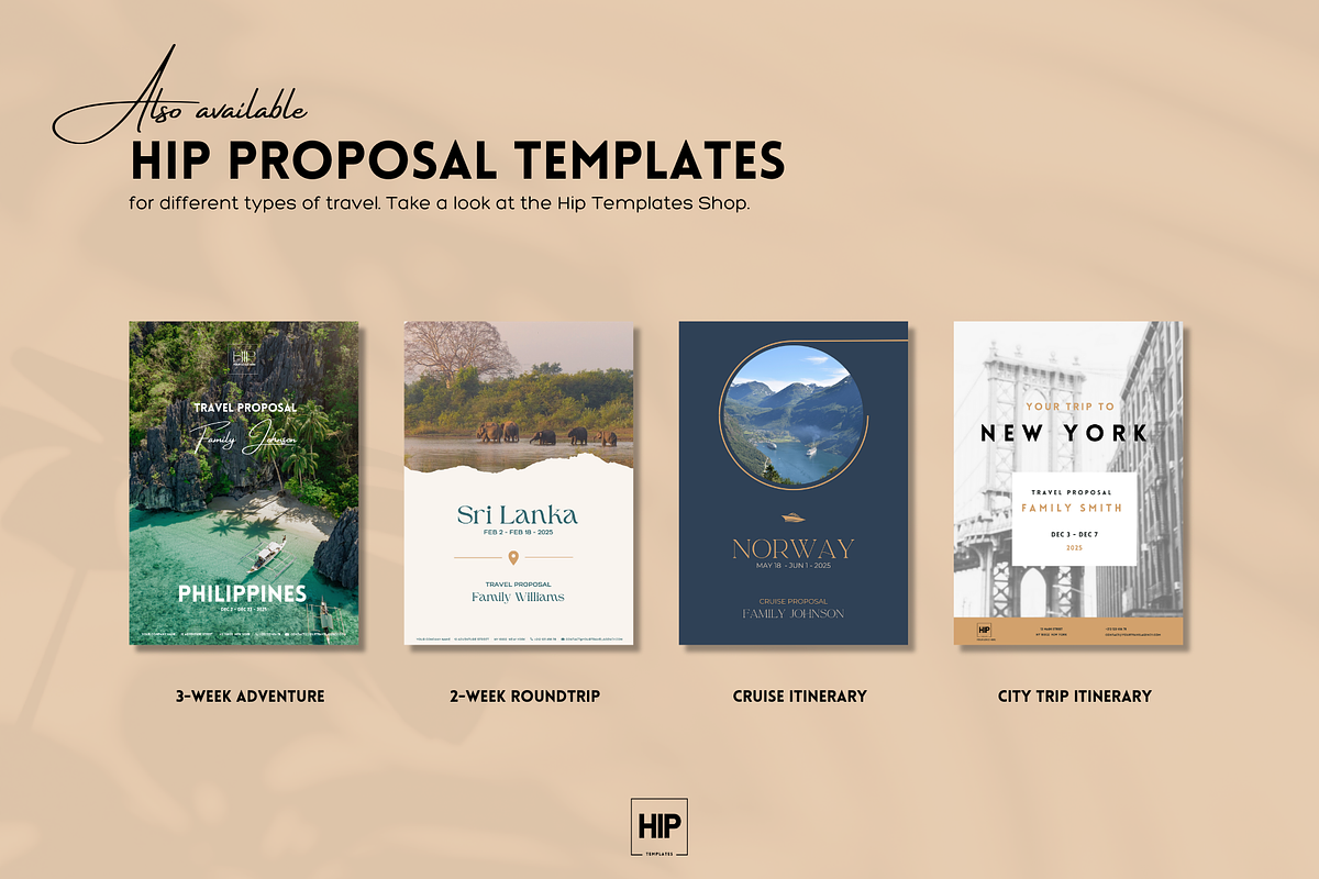 Cruise Proposal for Travel Agents, a Templates & Theme by Hip Templates (Photo 9 of 9)