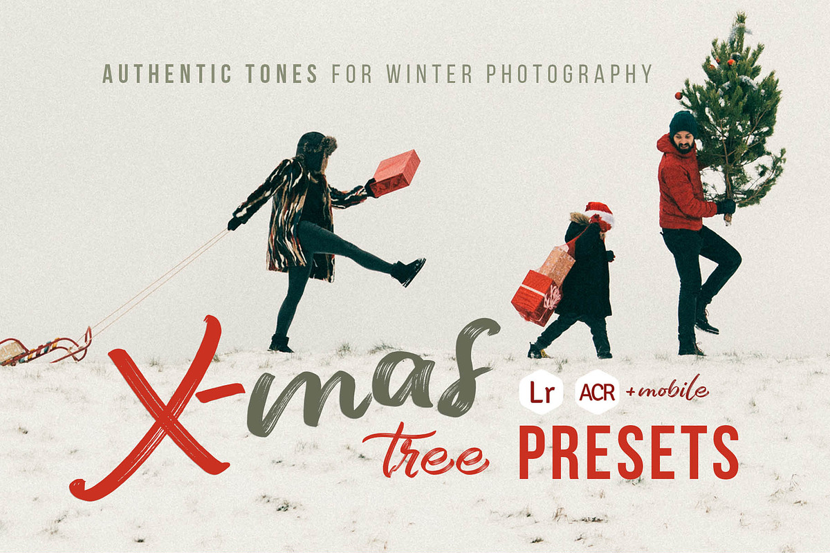 Christmas Tree - 20 Winter Presets, an Action Add-On by Presetrain Co. (Photo 1 of 10)