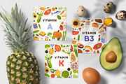 Food products, vitamin groups set, a Food Illustration by Good Studio (Thumbnail 19 of 19)