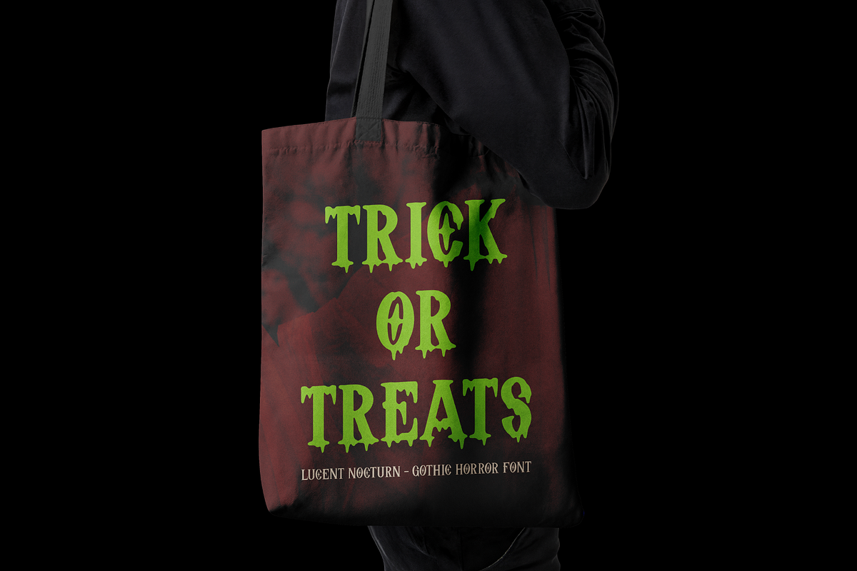 Lucent Nocturn | Gothic Horror Font, a Blackletter Font by Denustudios (Photo 8 of 12)