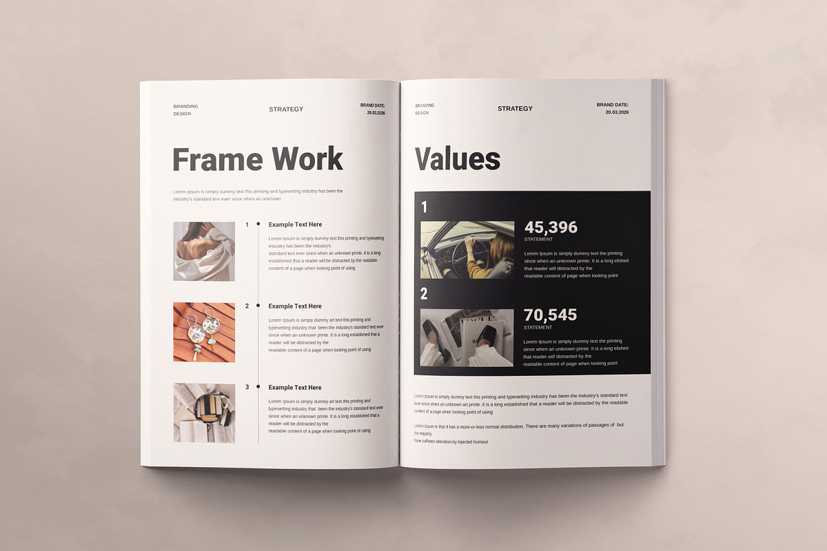Brand Strategy Framework Template, a Brochure Template by ArtisanaAura (Photo 6 of 8)