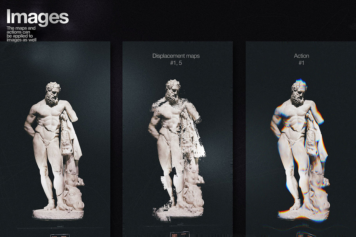 Displacement Maps and Glitch Actions, a Background Graphic by Inartflow (Photo 11 of 16)