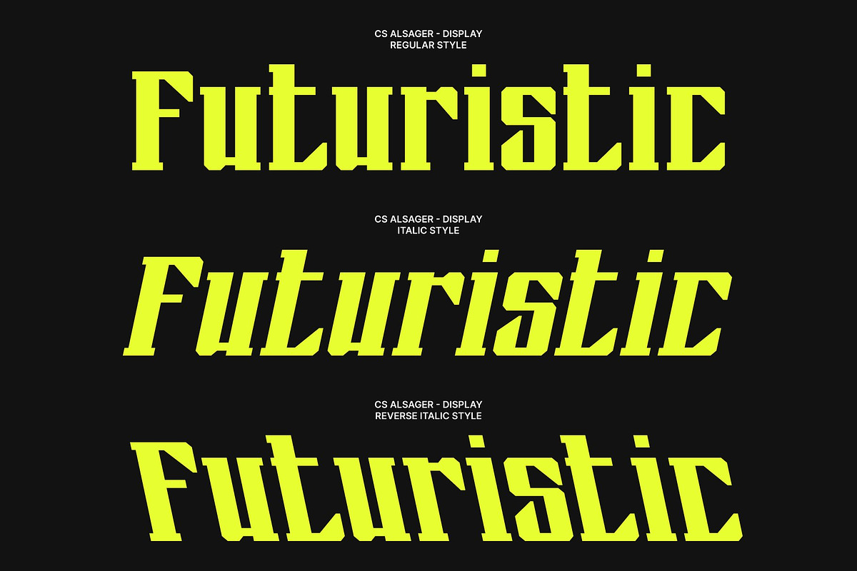 CS Alsager – Industiral Font, a Serif Font by Craft Supply Co. (Photo 7 of 8)