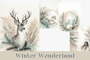 Winter Junk Journal Pages Bundle., a Seasonal Illustration by GalaDesign03 (Thumbnail 7 of 11)