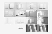 Magazine, Book Mockup Set, a Books & Magazine Mockup by bazarova (Thumbnail 15 of 16)
