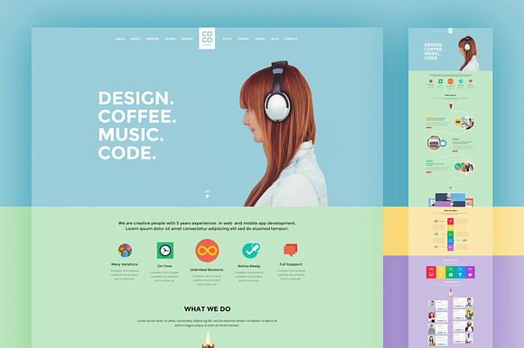 Creative Portfolio Psd Template