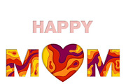 Mothers Day Invitation Cards, a Decorative Illustration by TAlex (Thumbnail 6 of 6)