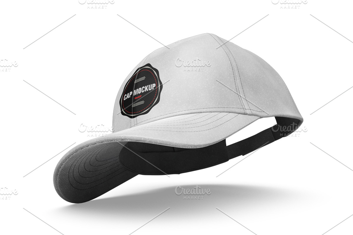 Cap Mock-up, a Merchandise Mockup by PixelMockup (Photo 6 of 17)