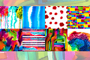 34 Watercolor vector set background., a Decorative Illustration by redstudio (Thumbnail 2 of 6)