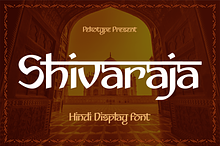 Shivaraja- Modern Hindi Display Font