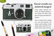 Vibrant Watercolor Photo Effect Kit, a Plug-in Add-On by Drifter Studio PrintShop (Thumbnail 4 of 9)