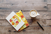 Set of watercolor citrus fruits, an Illustration by Elena Dorosh (Thumbnail 5 of 6)