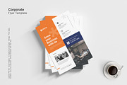 Clean Corporate Flyer Template, a Flyer Template by graphix_shiv (Thumbnail 1 of 2)