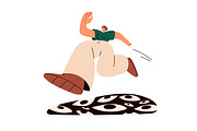 People jump over obstacles concept, a Person Illustration by Good Studio (Thumbnail 2 of 9)