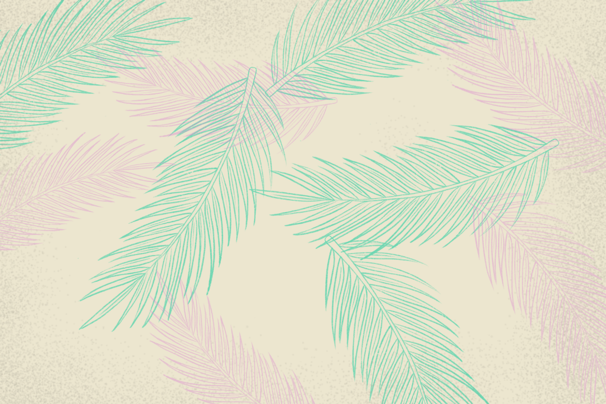 Procreate Tropical Leaves Brush Kit preview 6