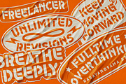 Kresahan - Hand-Drawn Stencil Font, a Sans Serif Font by RYS Design Studio (Thumbnail 8 of 10)