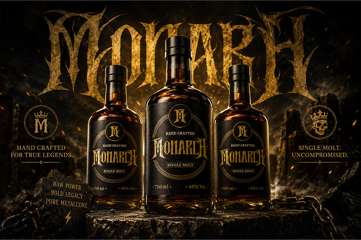 Zorvex – Heavy Metal Logo Font, a Blackletter Font by Letterara (Photo 3 of 15)