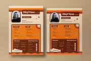 Resume, a Resume Template by graphicook (Thumbnail 2 of 3)
