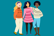 Folk Sweater Brushes for Photoshop, a Brush Add-On by SHMEL_Studio (Thumbnail 6 of 7)