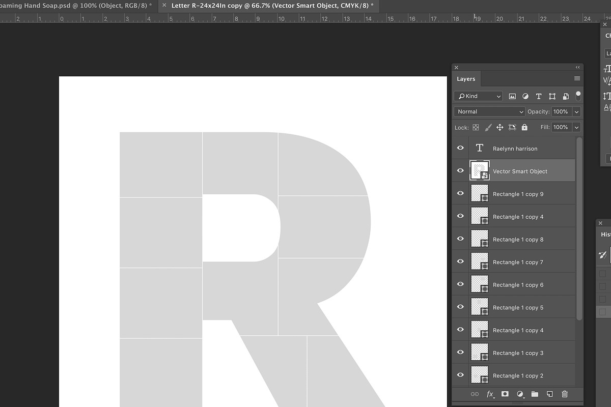 Letter R Photo Collage, a Stationery Template by AIW SOLUTIONS