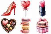 Sweet Valentine Clipart, an Illustration by Daily.Designs (Thumbnail 5 of 8)