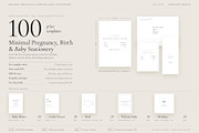 Baby Stationery 100 Templates V3, a Stationery Template by pawellpi (Thumbnail 2 of 36)