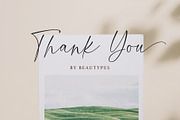 Keisha - a signature font, a Handwritten Font by Beautypes (Thumbnail 7 of 7)