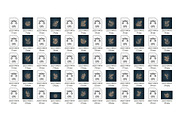 Phoenix elements vector set, an Animal Illustration by DesignFolioHub (Thumbnail 4 of 4)