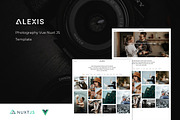 Vuejs Photography Website Template, a Vue Template by HasThemes (Thumbnail 1 of 3)