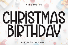 Christmas Birthday | Script Font