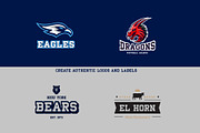 TeamLead Layered Font, a Slab Serif Font by Sentavio (Thumbnail 2 of 7)