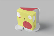 Bakery Cake Box Mockup, a Packaging Mockup by megostudi0 (Thumbnail 4 of 7)