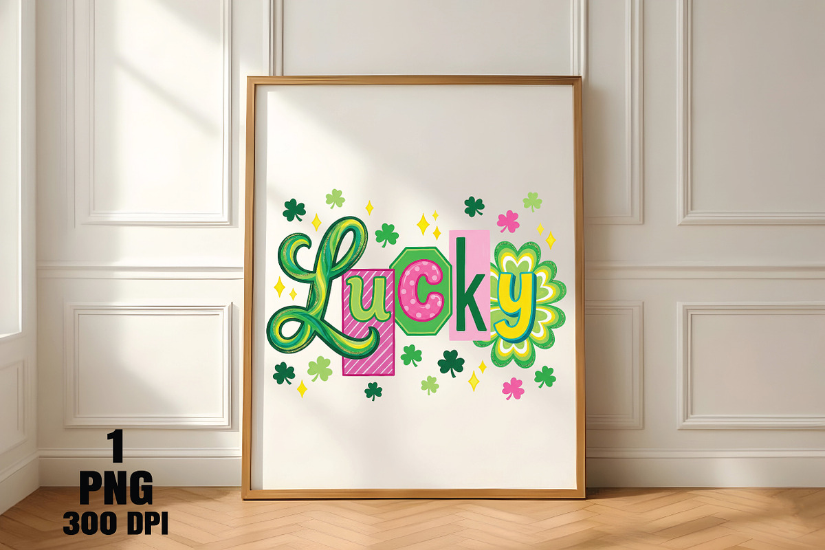 Lucky St Patrick's Day Coquette Png, an Illustration by Daily.Designs (Photo 5 of 5)