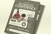 Green Business Conference Flyer Set, a Flyer Template by graphicook (Thumbnail 2 of 3)