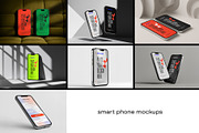 Smartphone Mockup Set, a Mockup by dpi (Thumbnail 2 of 9)