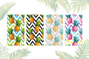 Pineapples. Tropical pattern., a Pattern Graphic by Anna Smirnova (Thumbnail 2 of 6)