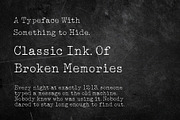 Yestertype Classic grunge typewriter, a Serif Font by HypeWorksCo (Thumbnail 9 of 12)