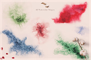 22 Watercolor Shapes, a Texture Graphic by Michael Rayback Design (Thumbnail 3 of 6)