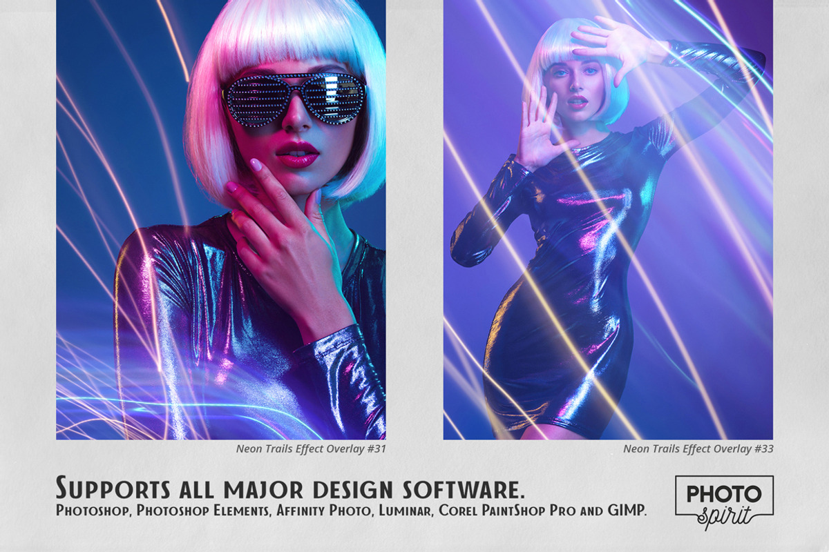 Neon Trails Overlays Effect, an Action Add-On by PhotoSpirit (Photo 5 of 8)