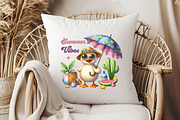Summer Vibes Sublimation Bundle, an Illustration by Libby Wishes (Thumbnail 7 of 11)