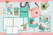 Blogger cliparts, an Object Illustration by Cute Little Workshop (Thumbnail 3 of 3)