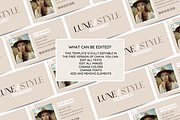 Beige Business Card Template, a Business Card Template by SunshineStudioBoutique (Thumbnail 3 of 9)