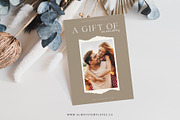 Photography Gift Certificate GIC020, a Card Template by Always Templates (Thumbnail 2 of 3)