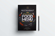 Restaurant Food Menu | Word & Ai, a Flyer Template by obayes (Thumbnail 2 of 3)