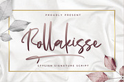 Rollakisse – Stylish Signature, a Script Font by Almarkhatype (Thumbnail 1 of 8)